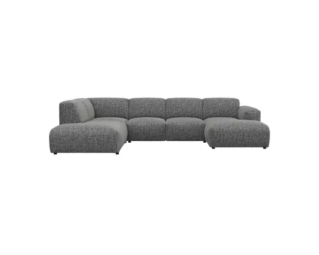 Lucera 2 Sitzer Eckcouch Chaiselong Open-End 1