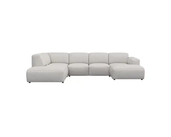 Lucera 2 Sitzer Eckcouch Chaiselong Open-End 1