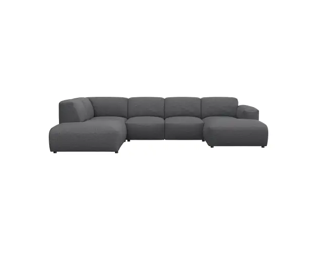 Lucera 2 Sitzer Eckcouch Chaiselong Open-End 1