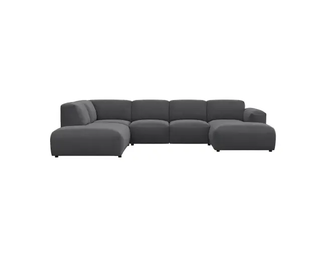 Lucera 2 Sitzer Eckcouch Chaiselong Open-End 1