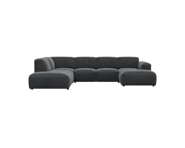 Lucera 2 Sitzer Eckcouch Chaiselong Open-End 1