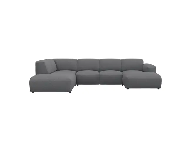 Lucera 2 Sitzer Eckcouch Chaiselong Open-End 1