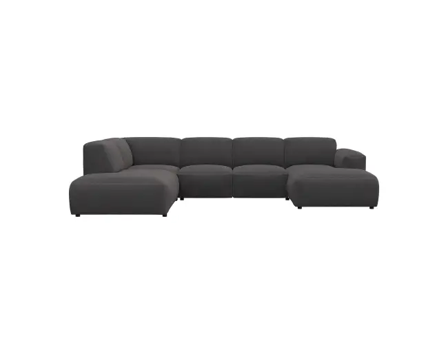 Lucera 2 Sitzer Eckcouch Chaiselong Open-End 1