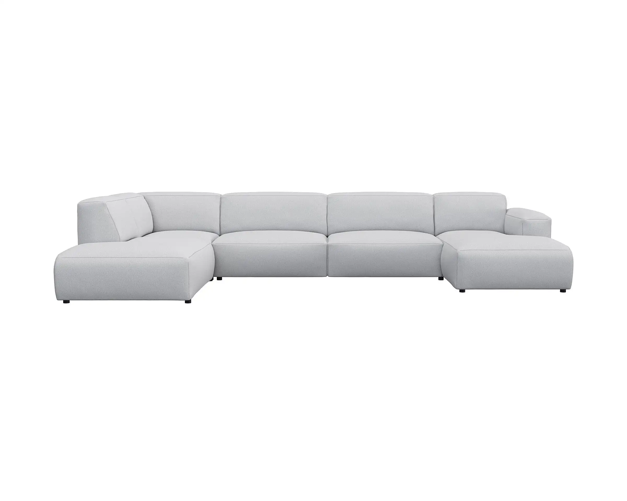 Flexlux 3 Sitzer Eckcouch Chaiselong Open-End Bild 1