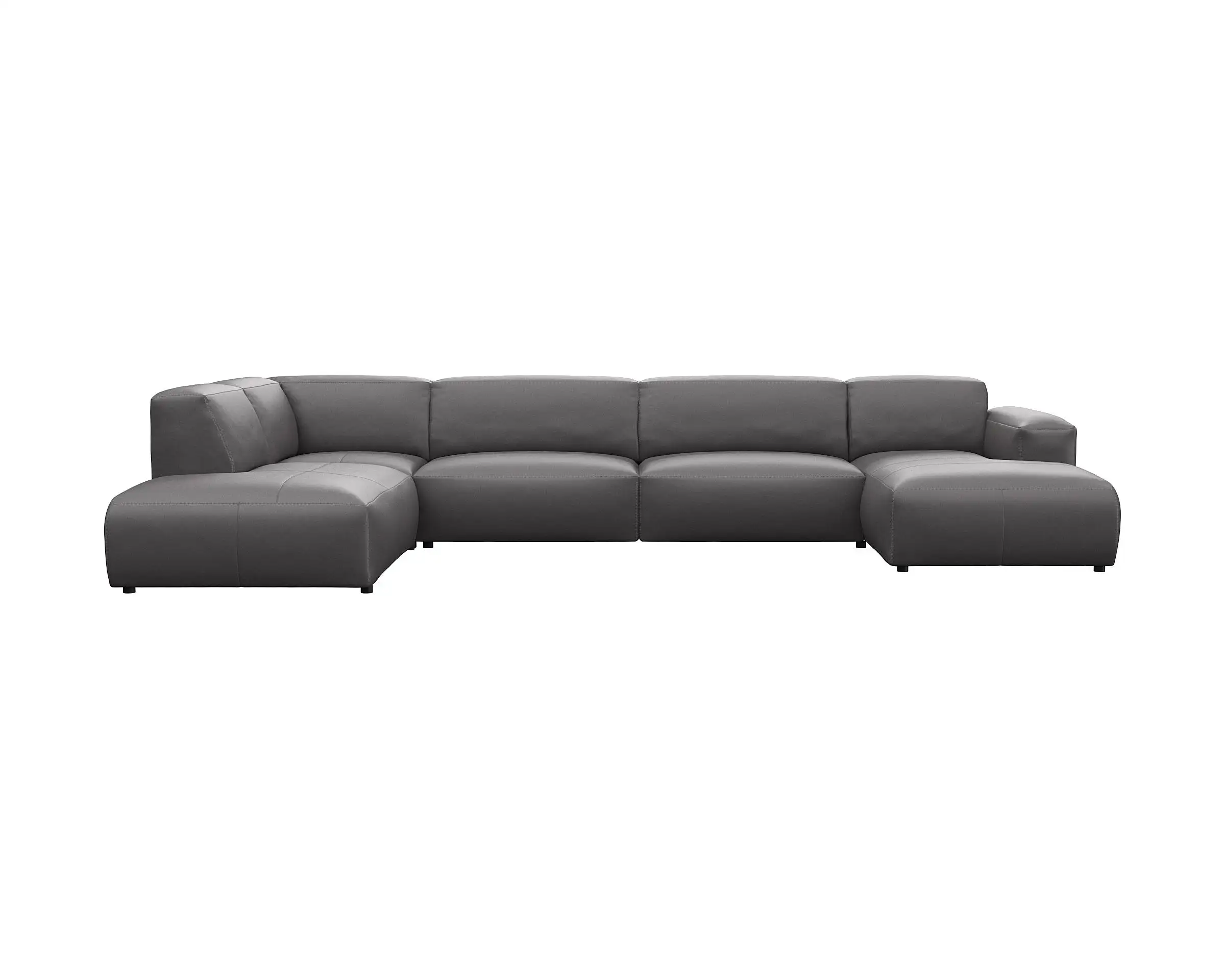 Flexlux 3 Sitzer Eckcouch Chaiselong Open-End Bild 1