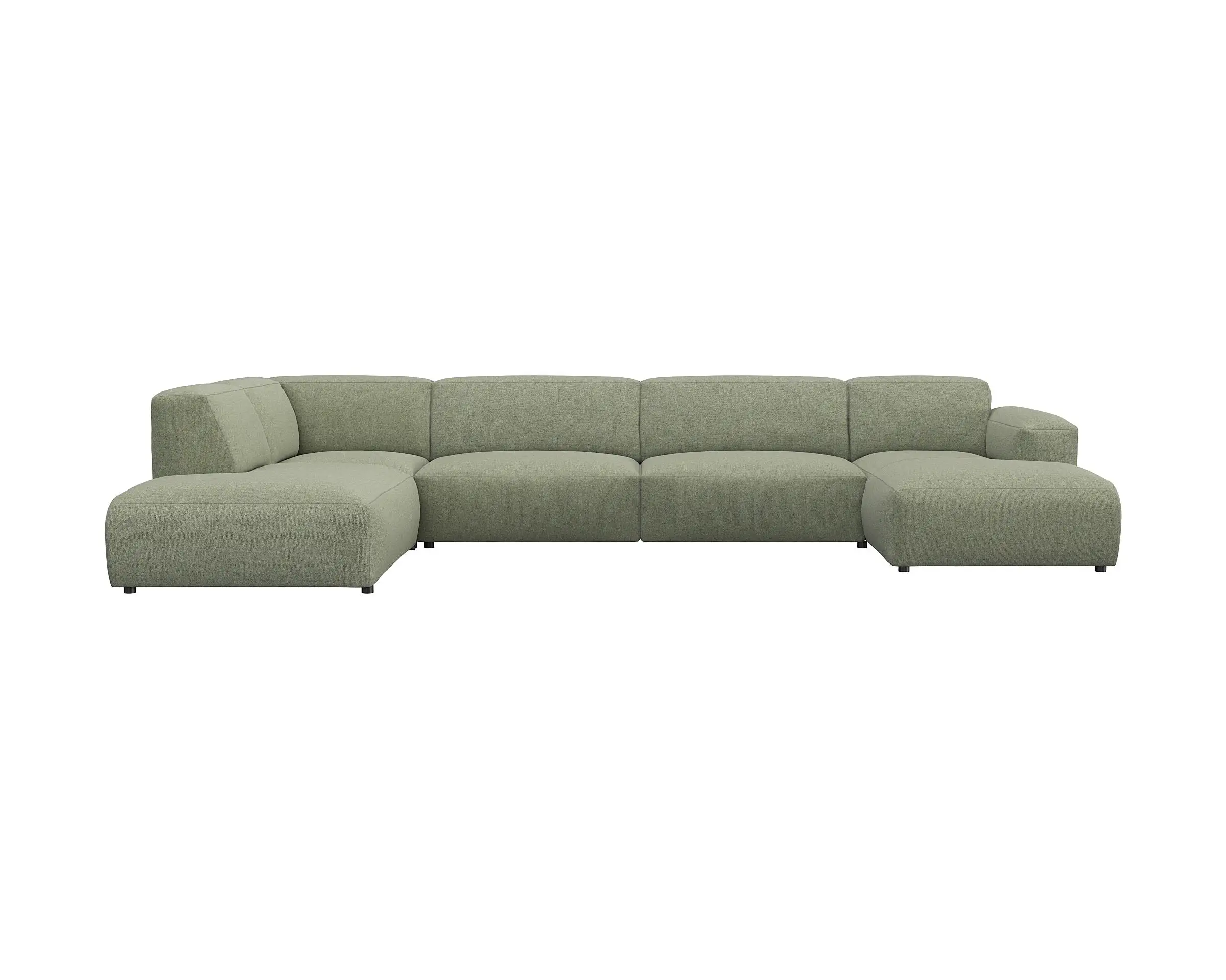 Flexlux 3 Sitzer Eckcouch Chaiselong Open-End Bild 1