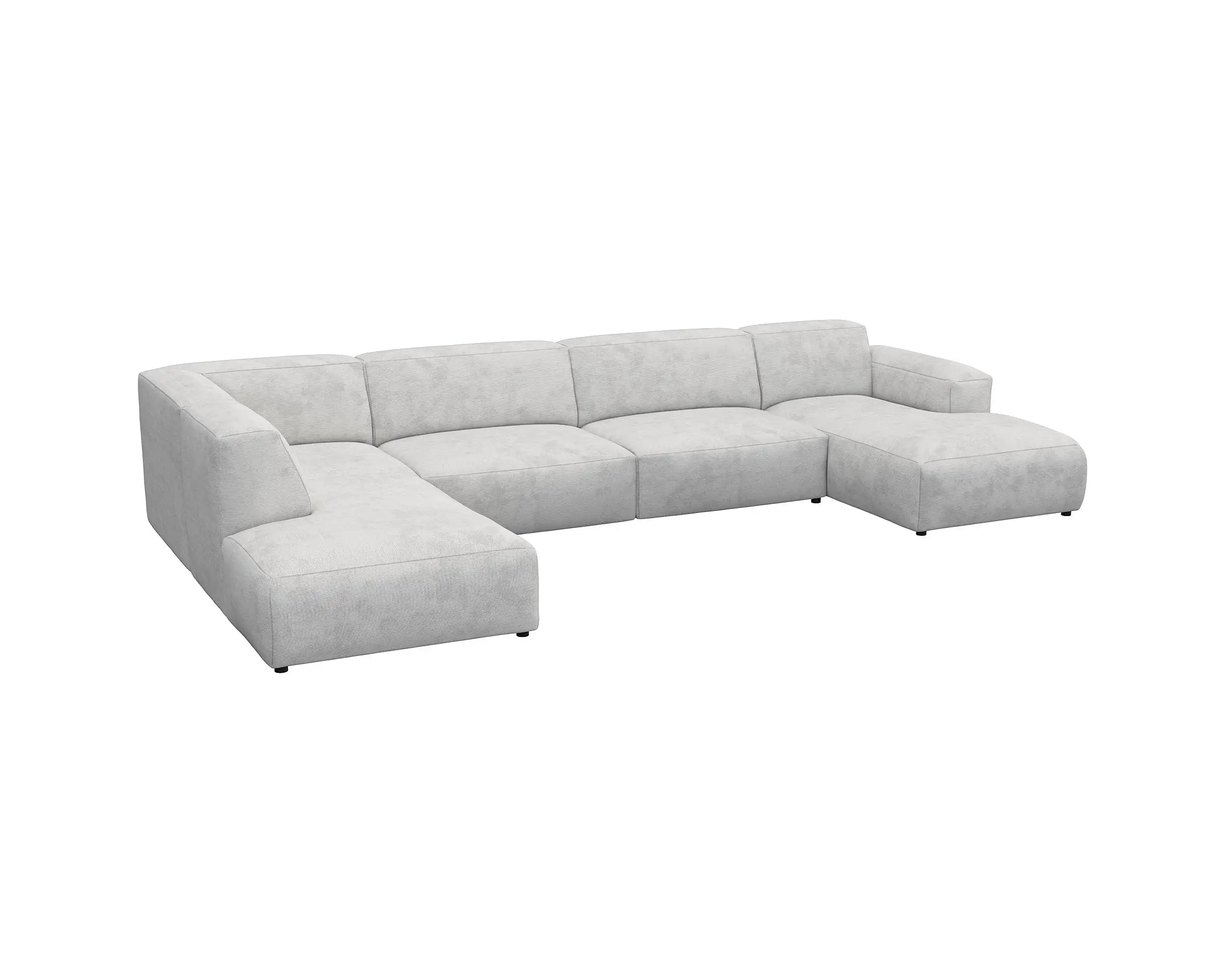Flexlux 3 Sitzer Eckcouch Chaiselong Open-End Bild 2
