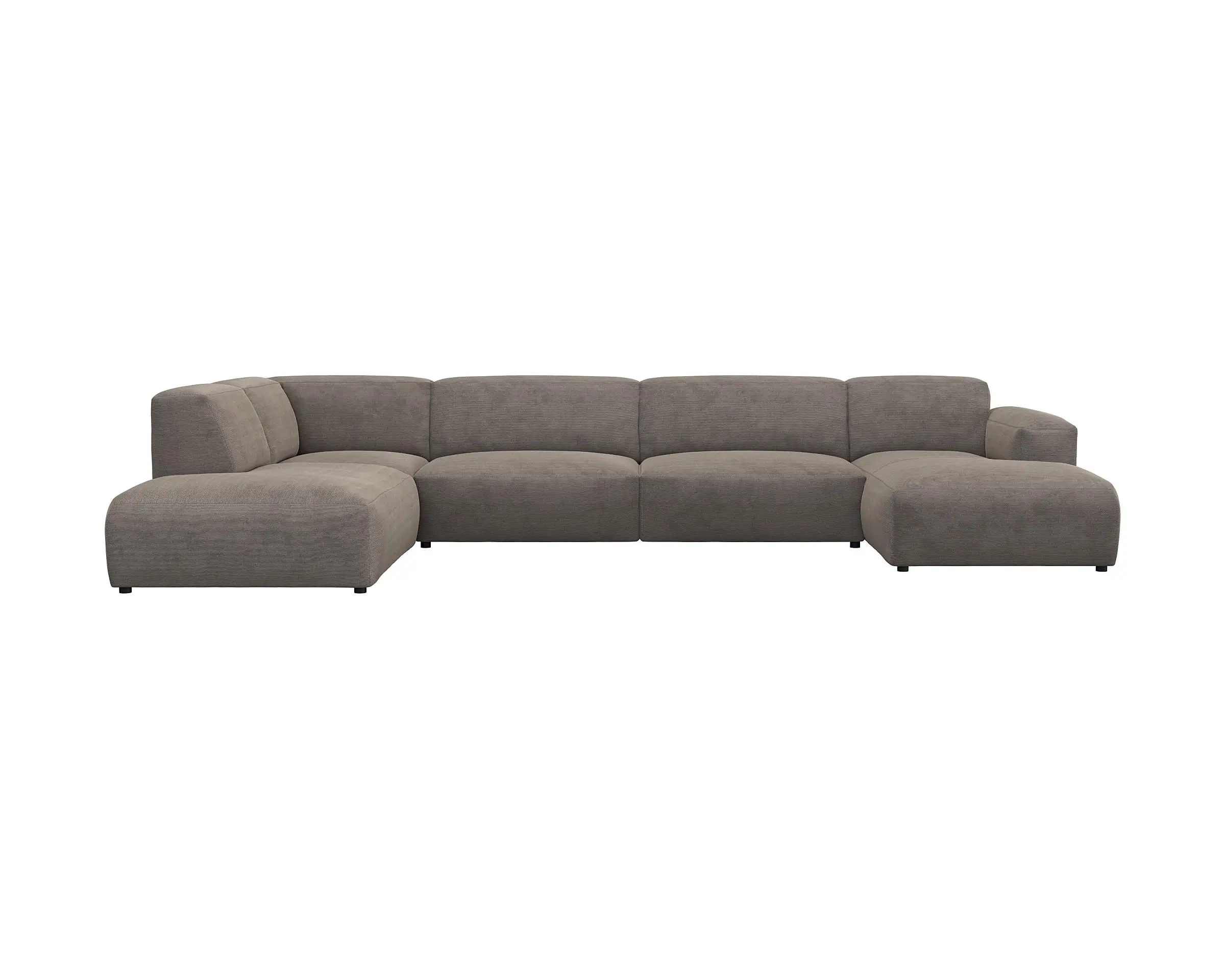 Flexlux 3 Sitzer Eckcouch Chaiselong Open-End Bild 1