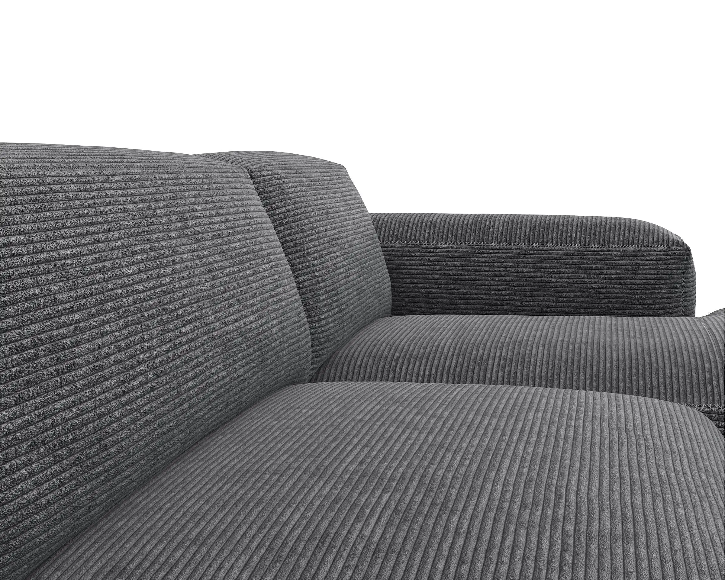 Flexlux 3 Sitzer Eckcouch Chaiselong Open-End Bild 4