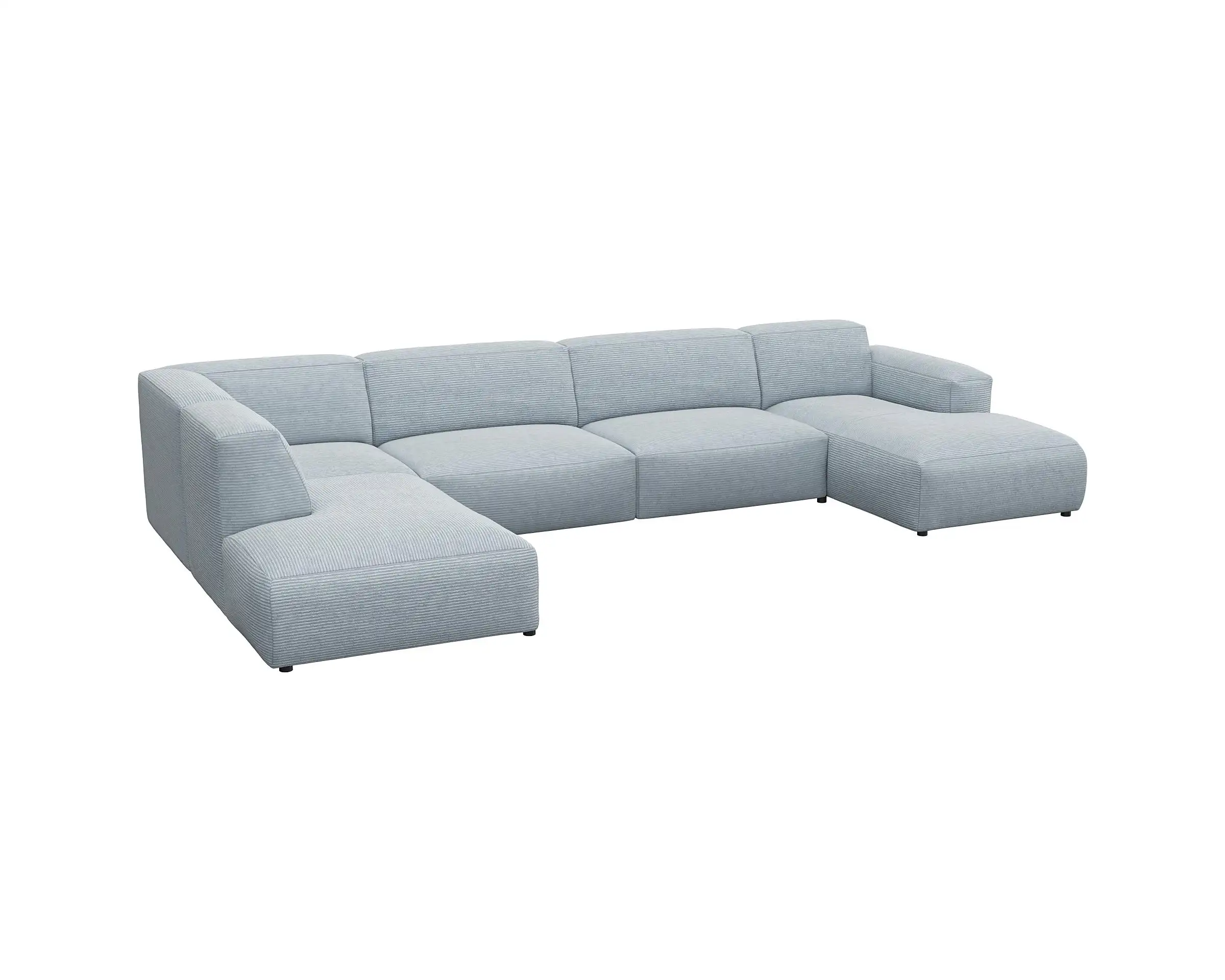 Flexlux 3 Sitzer Eckcouch Chaiselong Open-End Bild 2