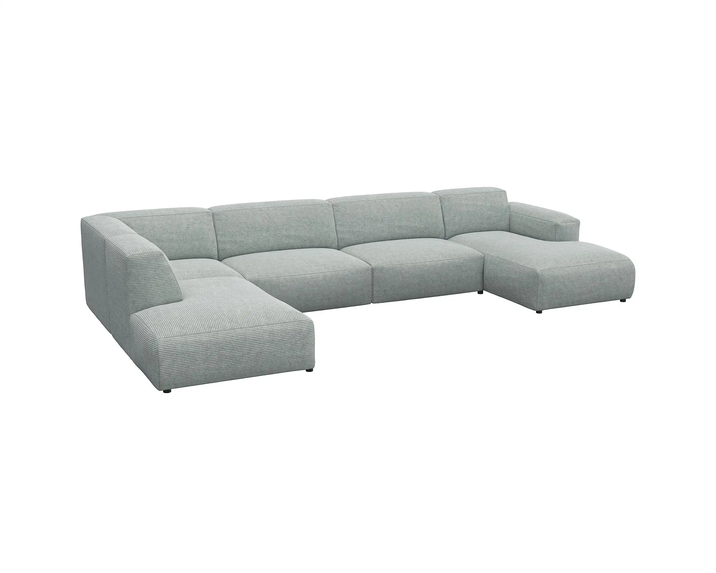 Flexlux 3 Sitzer Eckcouch Chaiselong Open-End Bild 2