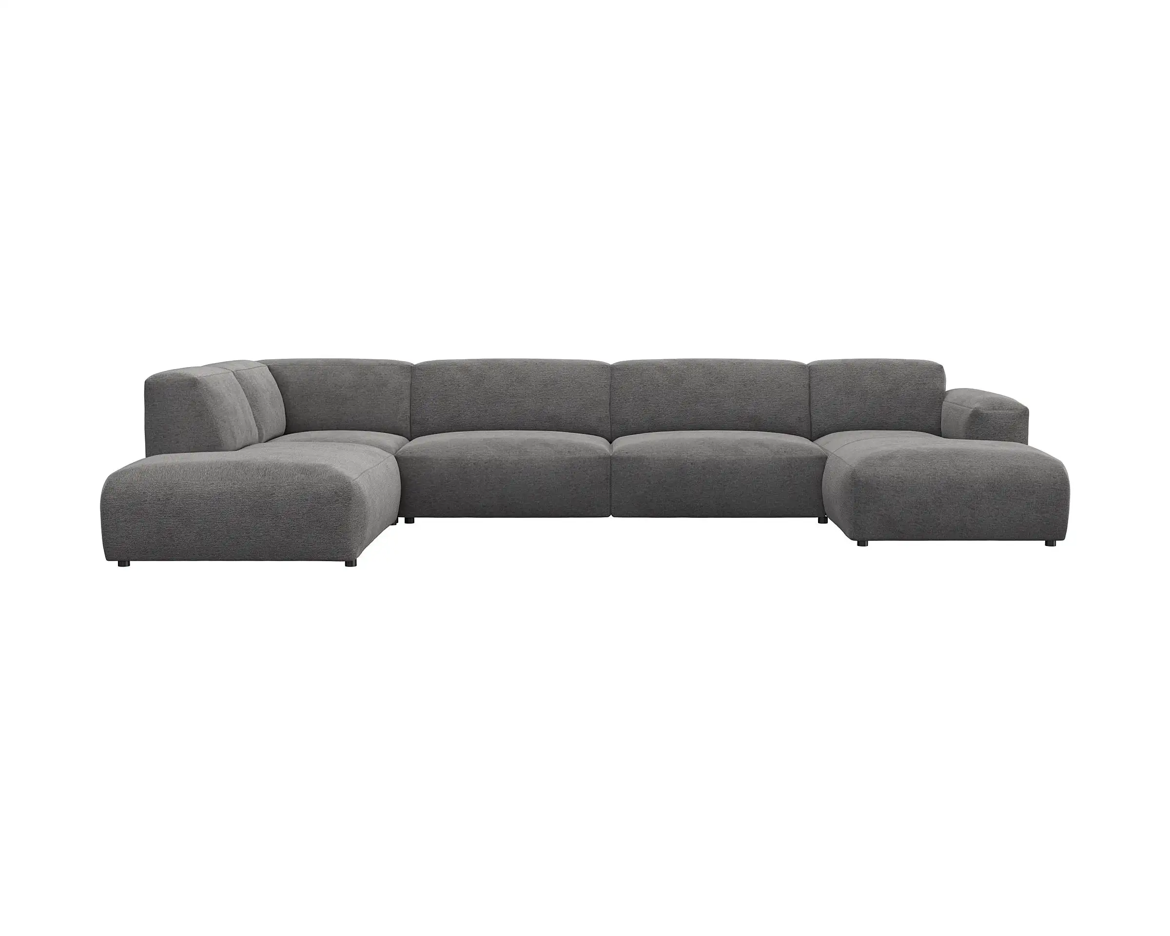 Flexlux 3 Sitzer Eckcouch Chaiselong Open-End Bild 1
