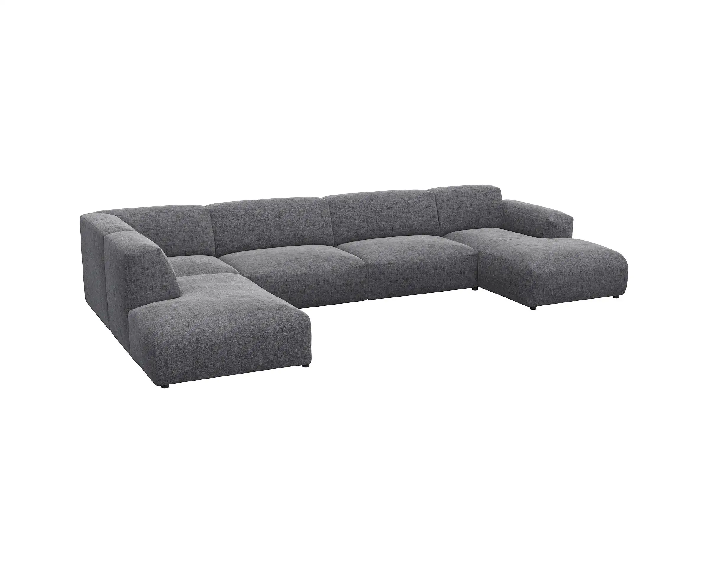 Flexlux 3 Sitzer Eckcouch Chaiselong Open-End Bild 2