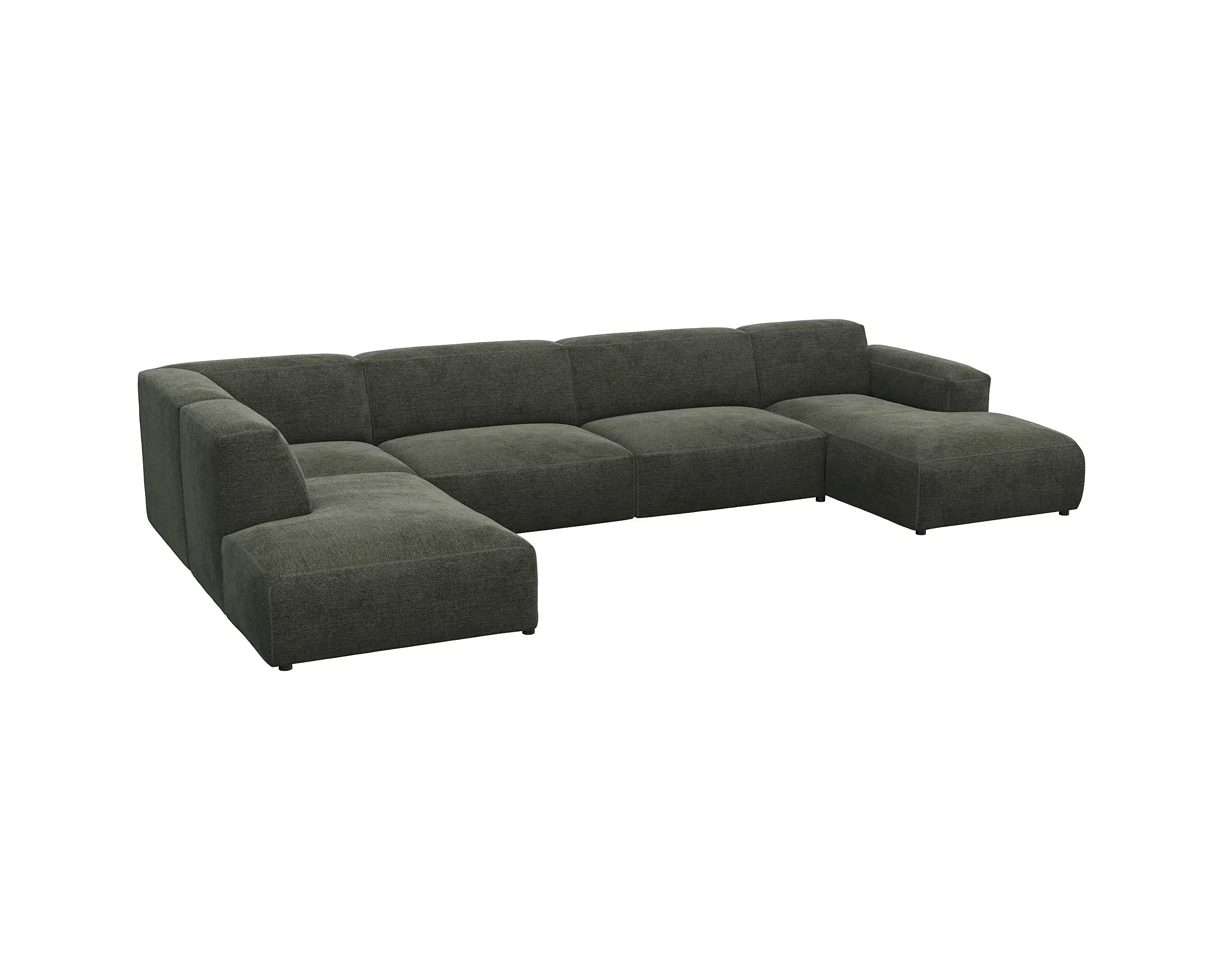 Flexlux 3 Sitzer Eckcouch Chaiselong Open-End Bild 2
