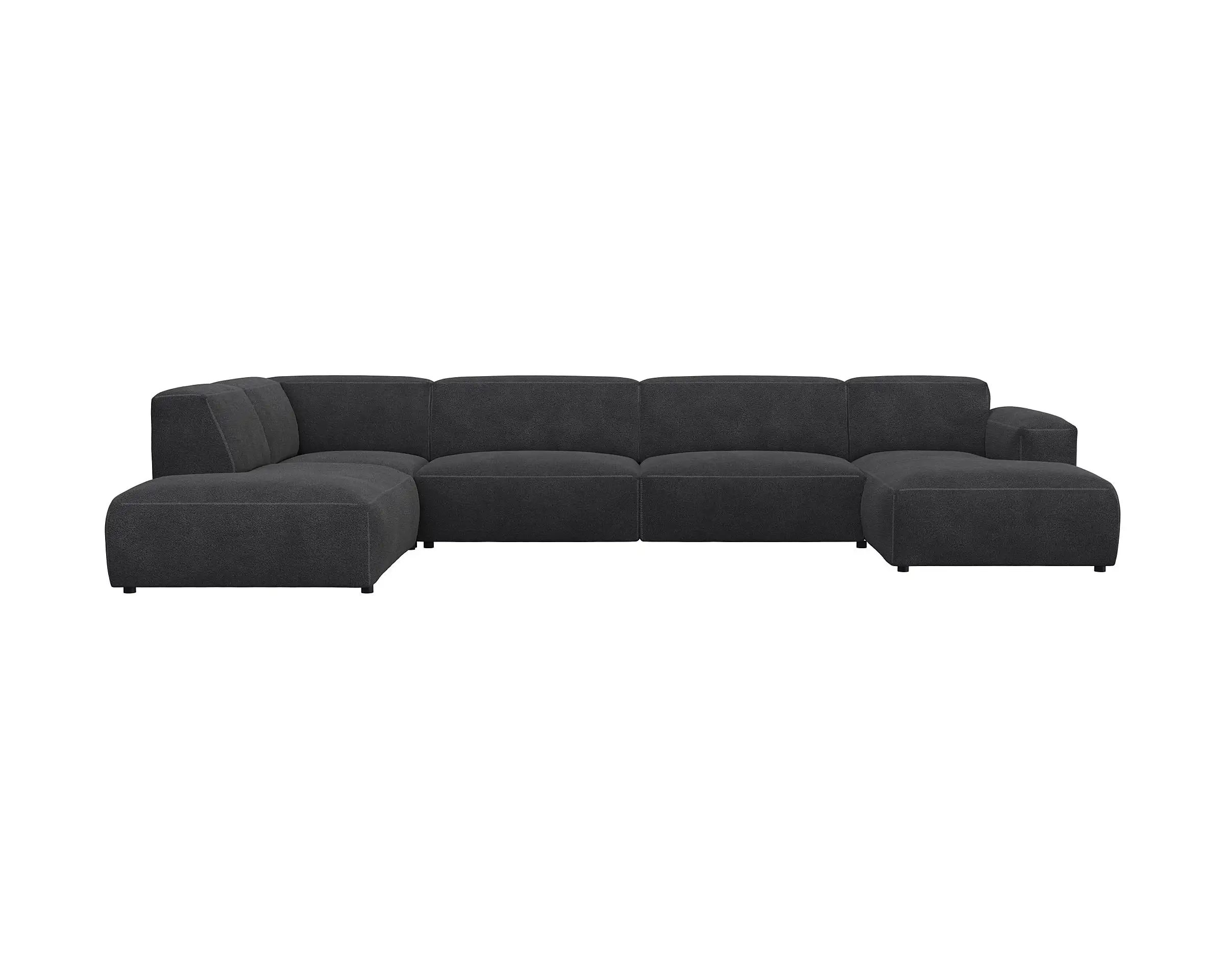 Flexlux 3 Sitzer Eckcouch Chaiselong Open-End Bild 1