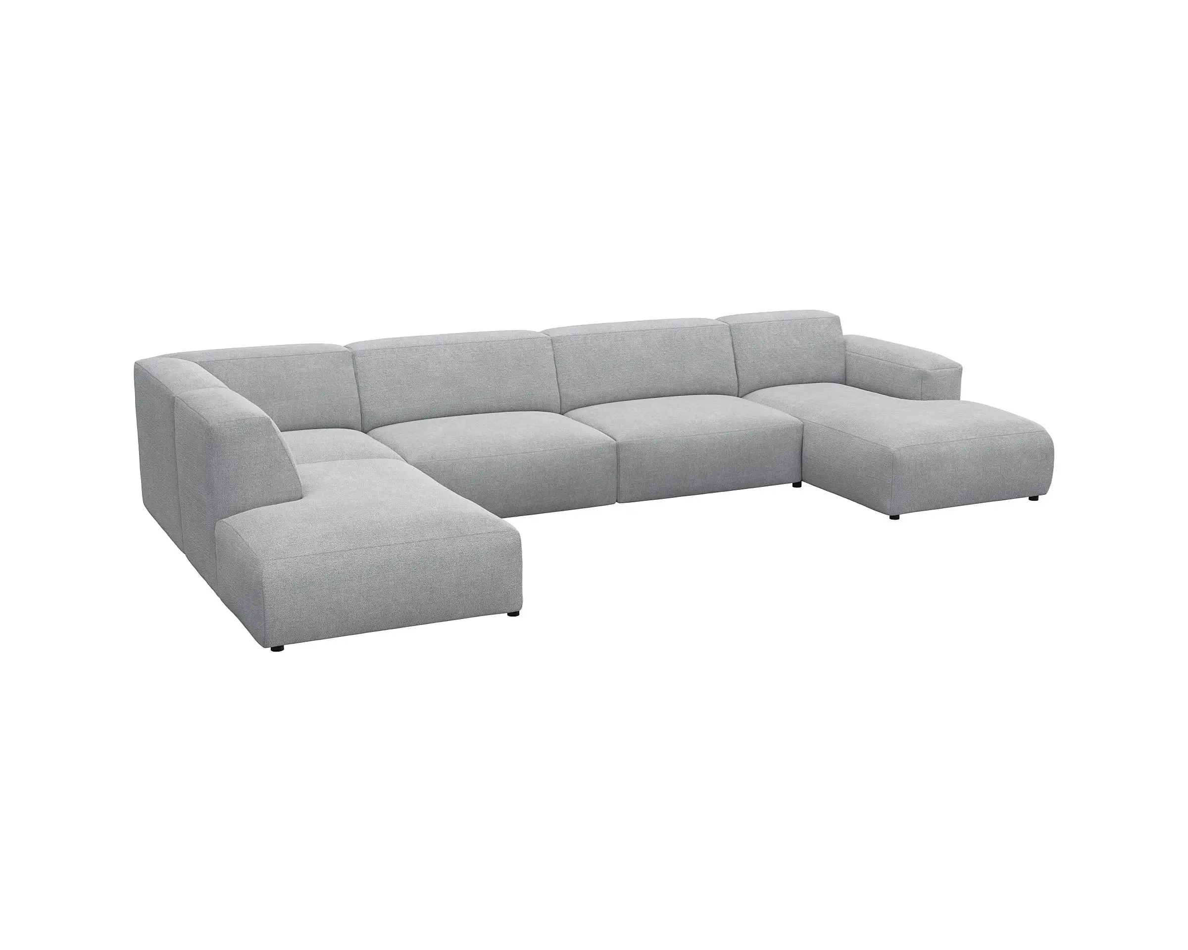 Flexlux 3 Sitzer Eckcouch Chaiselong Open-End Bild 2