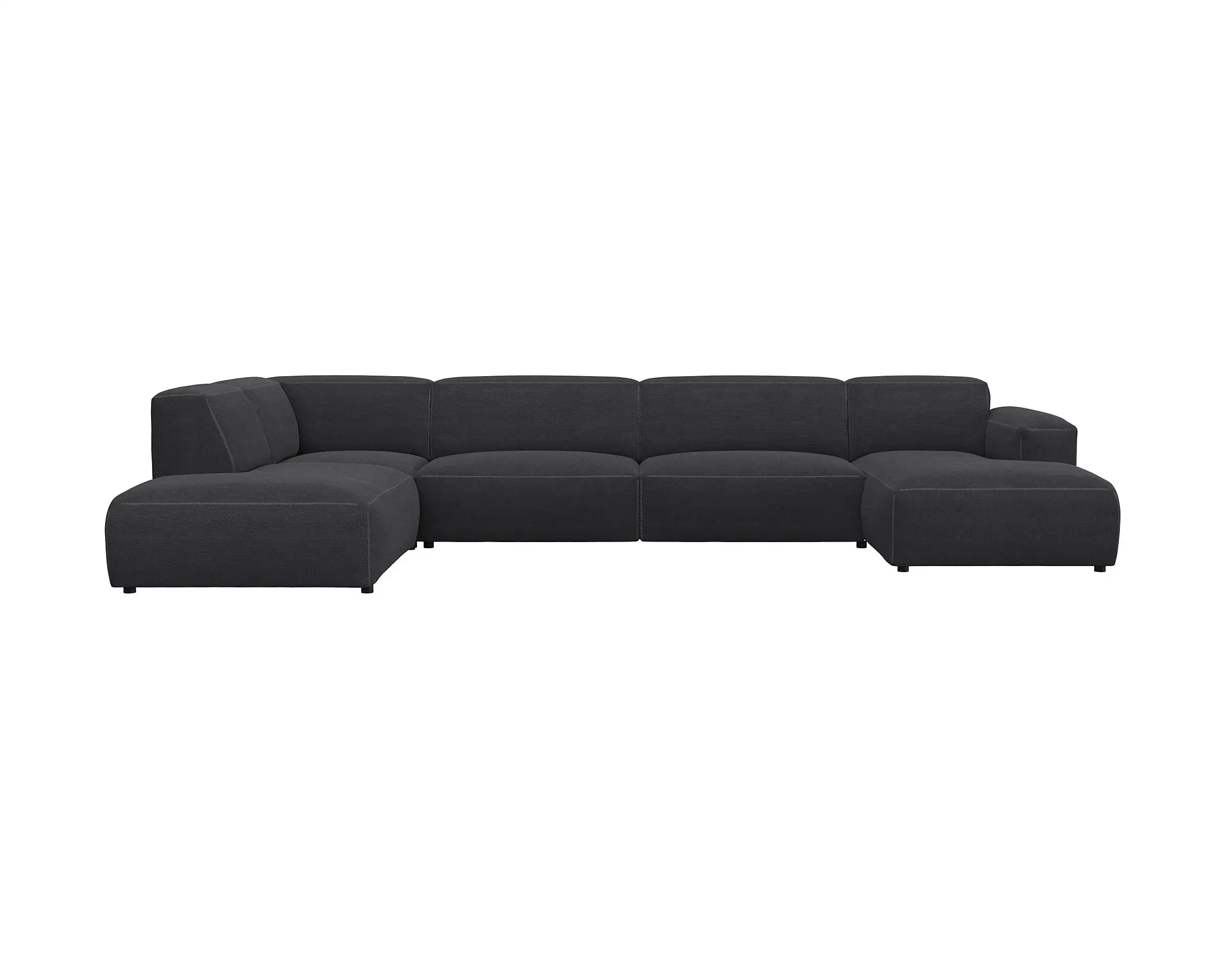 Flexlux 3 Sitzer Eckcouch Chaiselong Open-End Bild 1