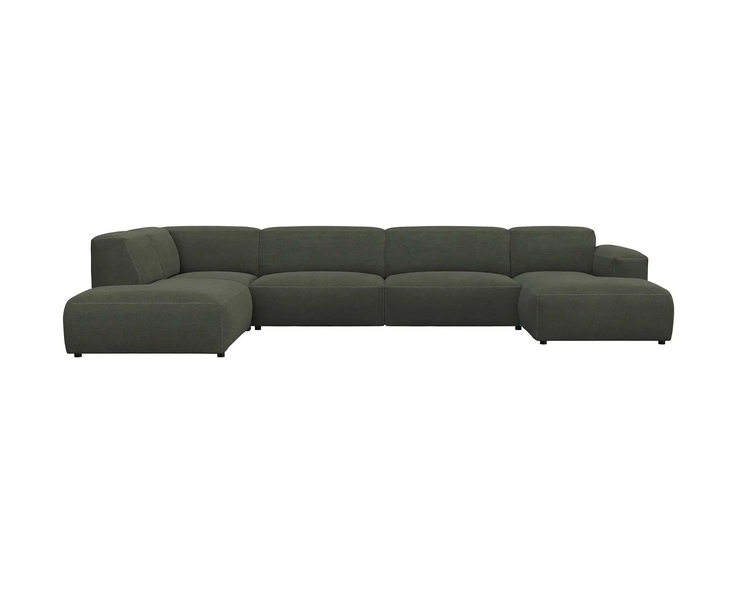 Flexlux 3 Sitzer Eckcouch Chaiselong Open-End Bild 1
