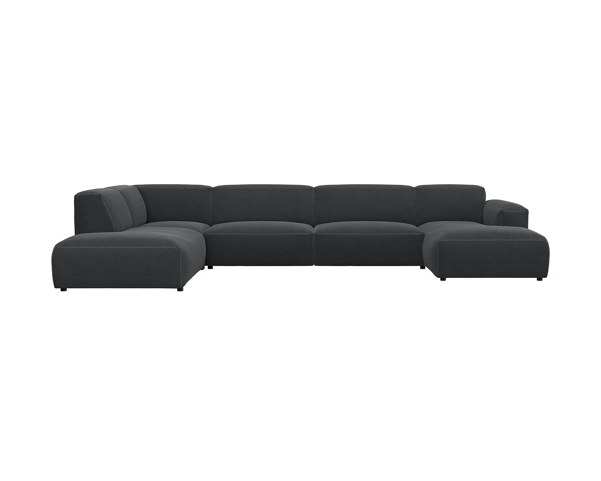 Flexlux 3 Sitzer Eckcouch Chaiselong Open-End Bild 1