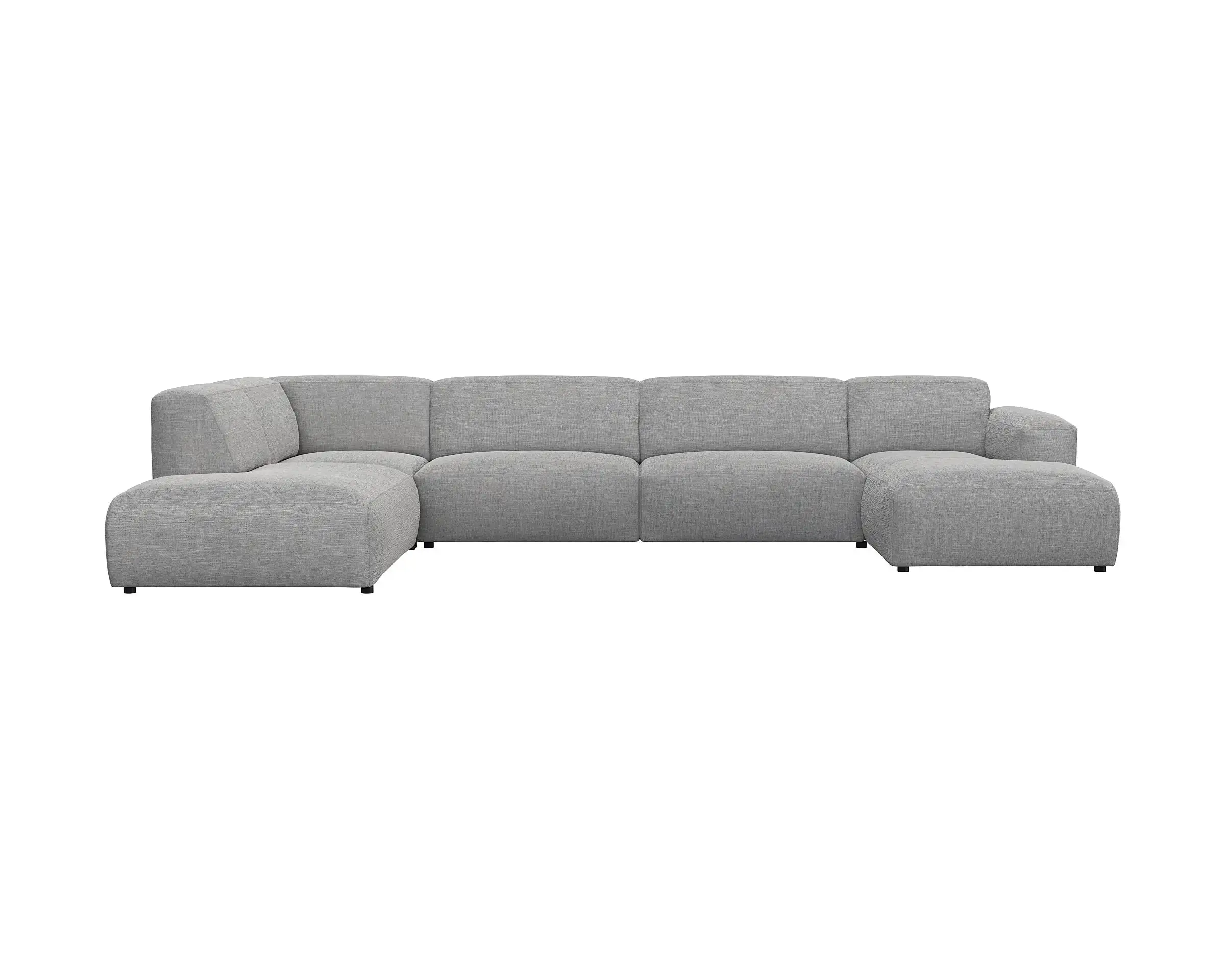 Flexlux 3 Sitzer Eckcouch Chaiselong Open-End Bild 1