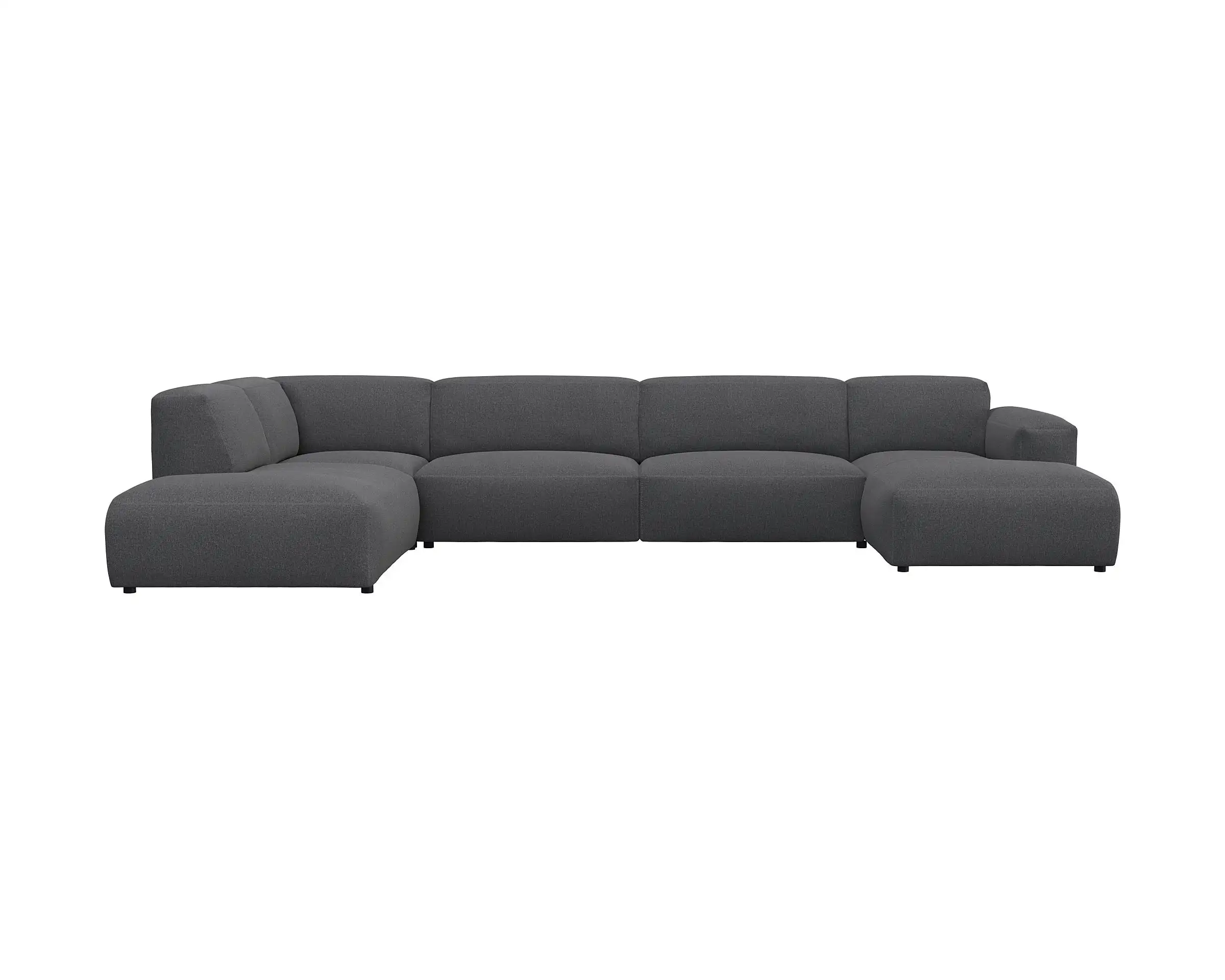 Flexlux 3 Sitzer Eckcouch Chaiselong Open-End Bild 1