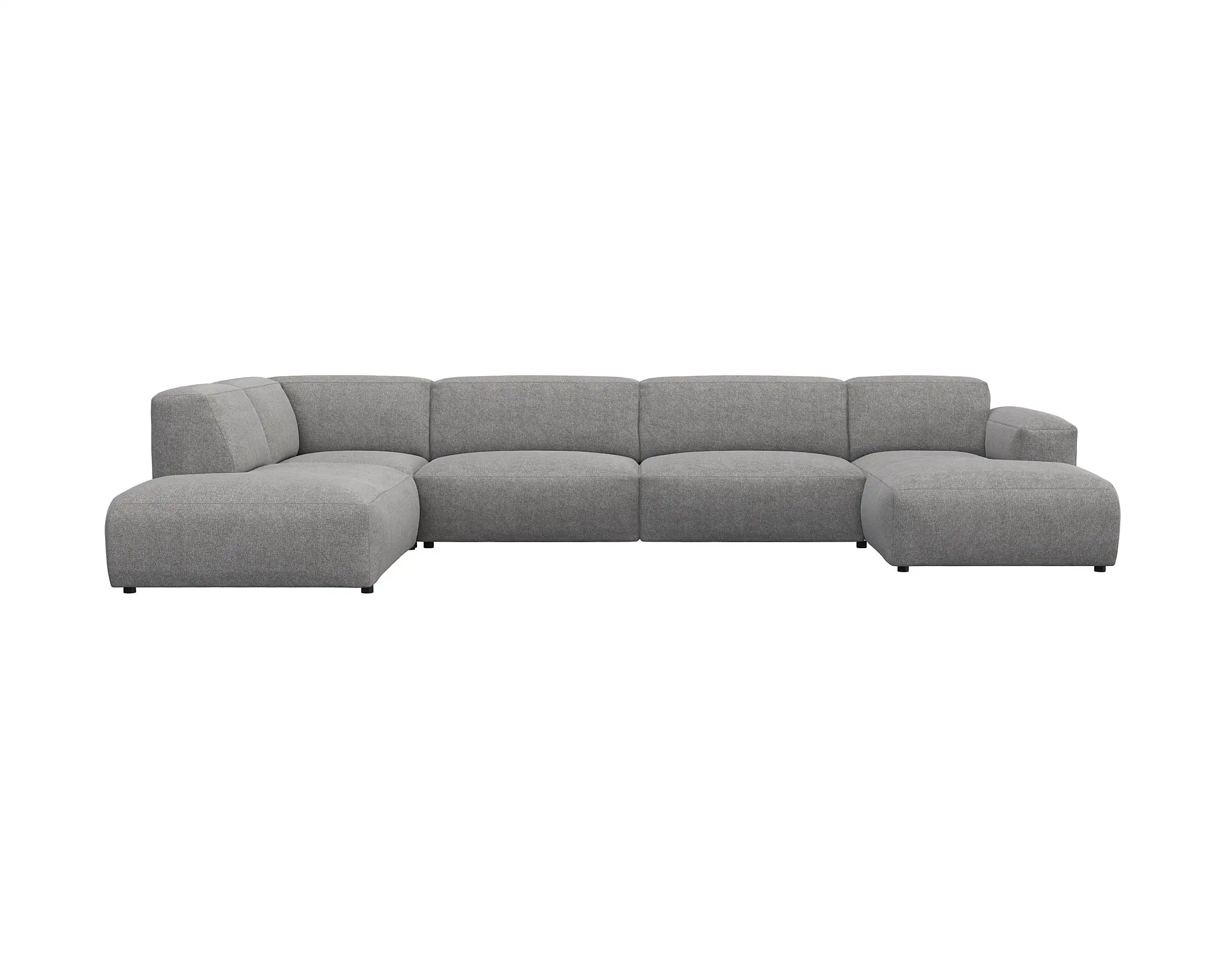 Flexlux 3 Sitzer Eckcouch Chaiselong Open-End Bild 1