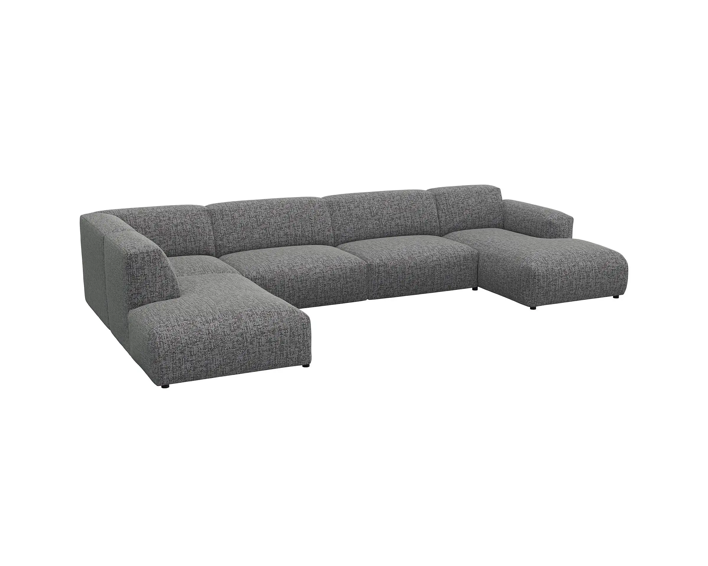 Flexlux 3 Sitzer Eckcouch Chaiselong Open-End Bild 2