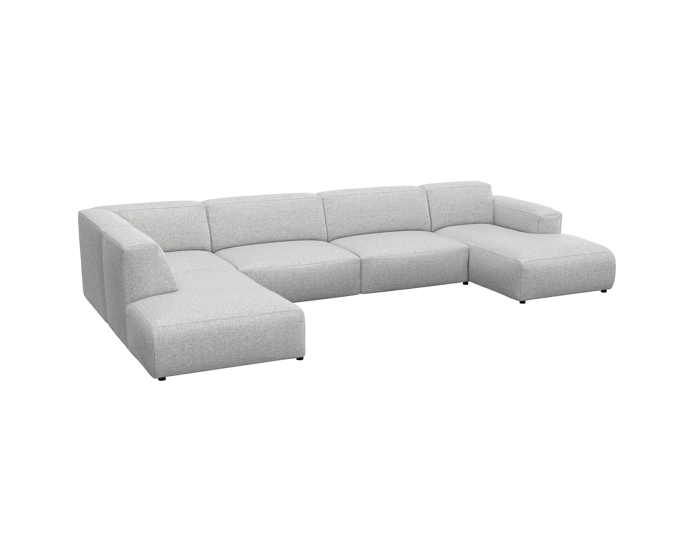 Flexlux 3 Sitzer Eckcouch Chaiselong Open-End Bild 2