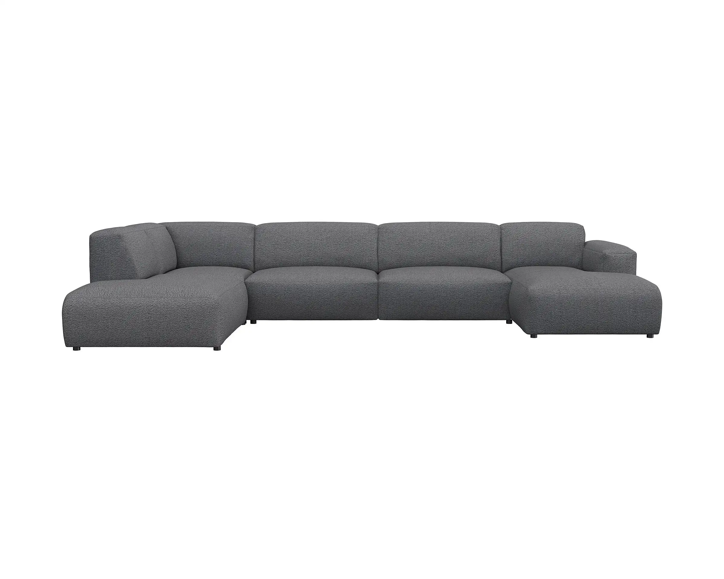 Flexlux 3 Sitzer Eckcouch Chaiselong Open-End Bild 1
