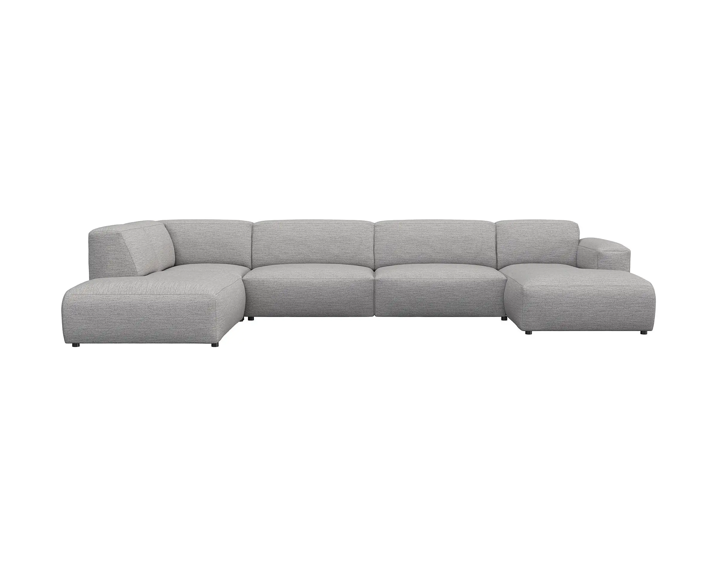 Flexlux 3 Sitzer Eckcouch Chaiselong Open-End Bild 1