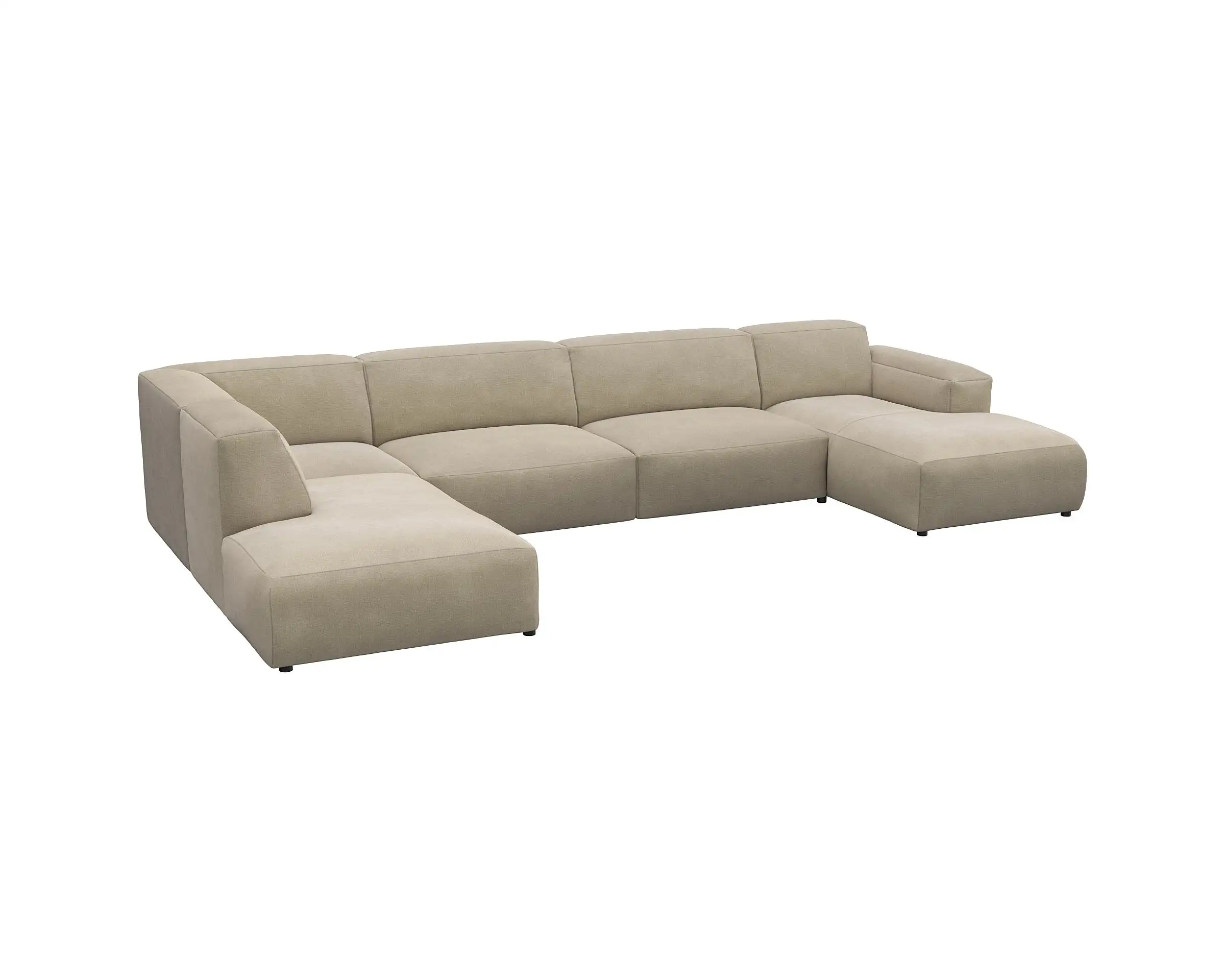 Flexlux 3 Sitzer Eckcouch Chaiselong Open-End Bild 2