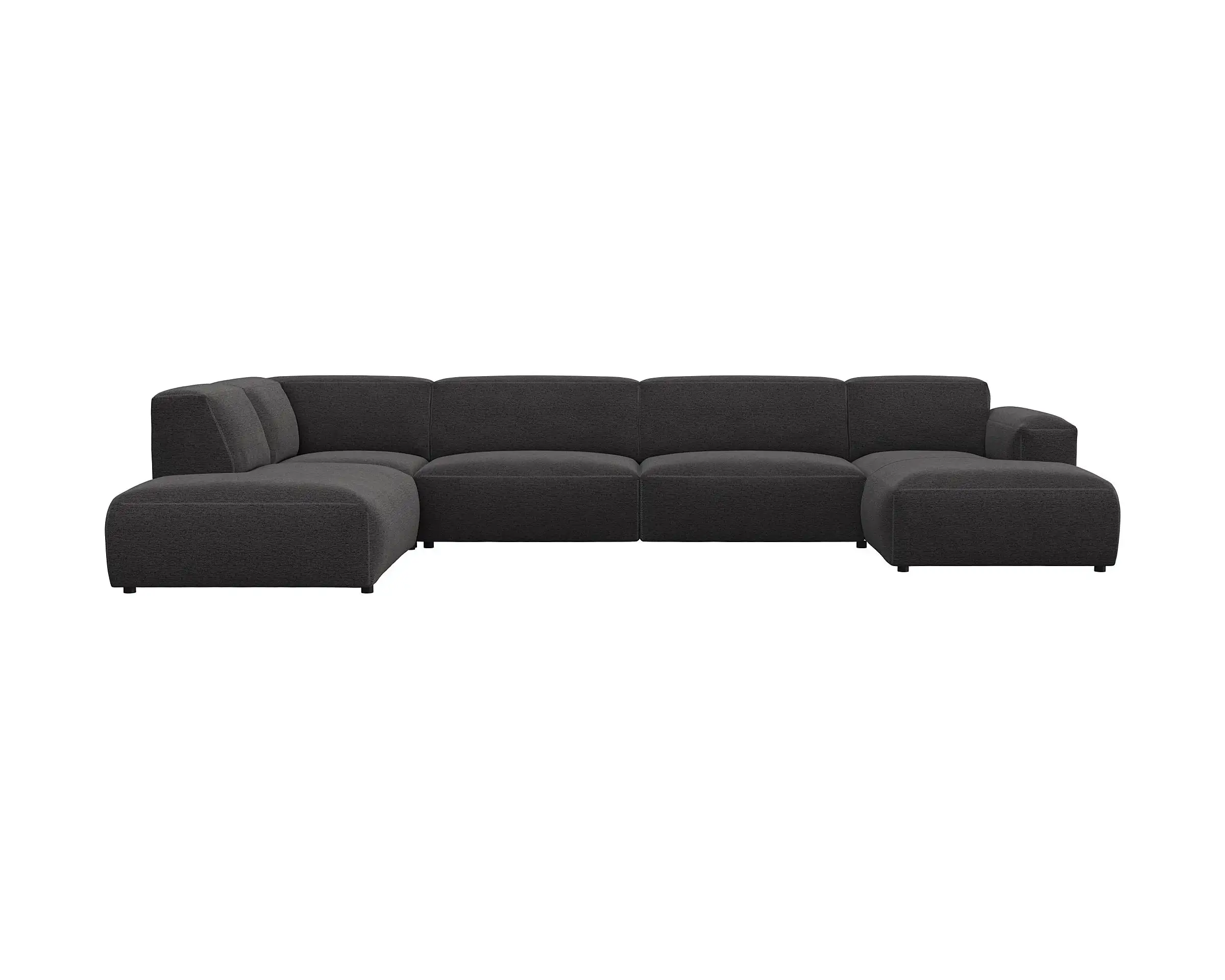 Flexlux 3 Sitzer Eckcouch Chaiselong Open-End Bild 1