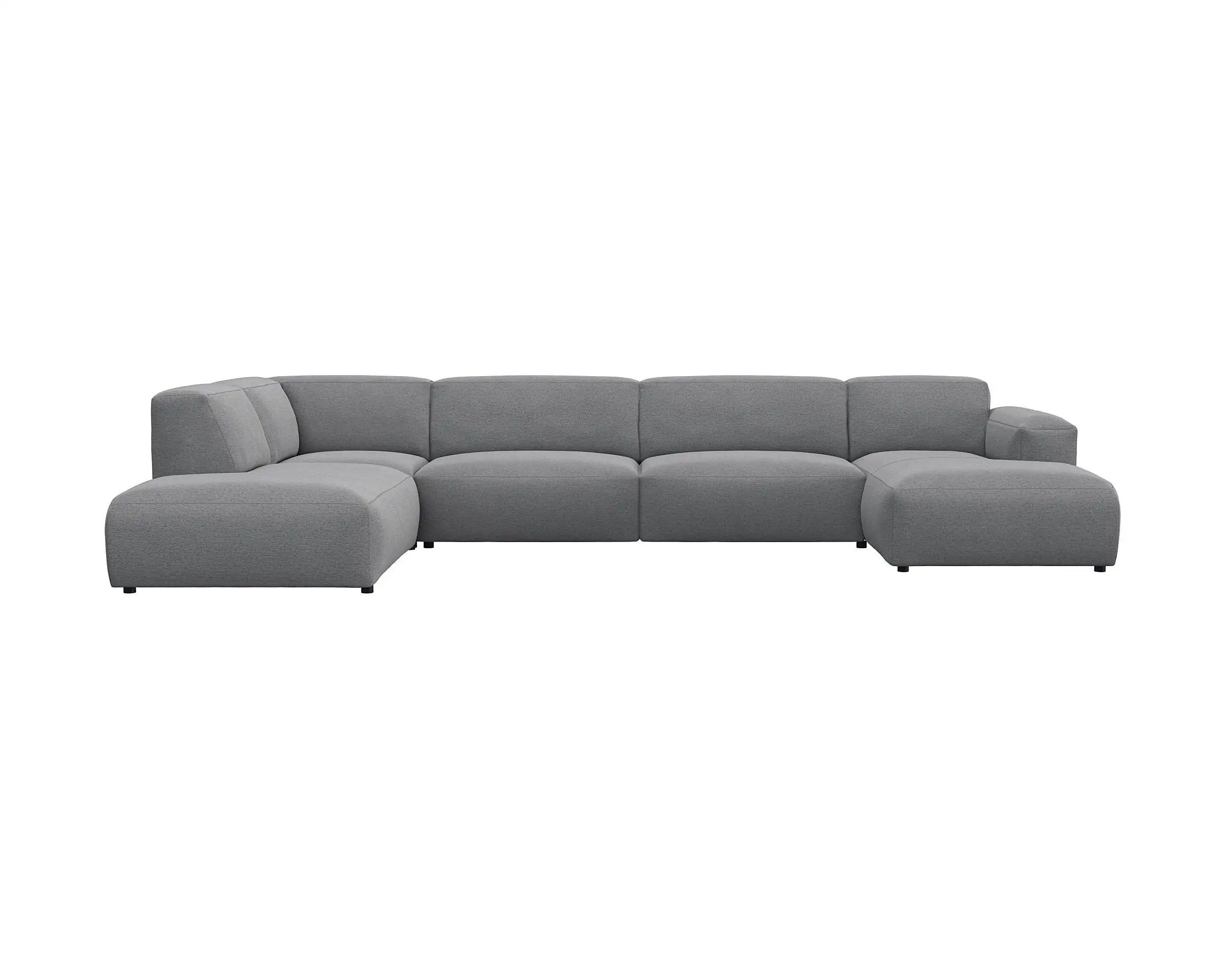 Flexlux 3 Sitzer Eckcouch Chaiselong Open-End Bild 1
