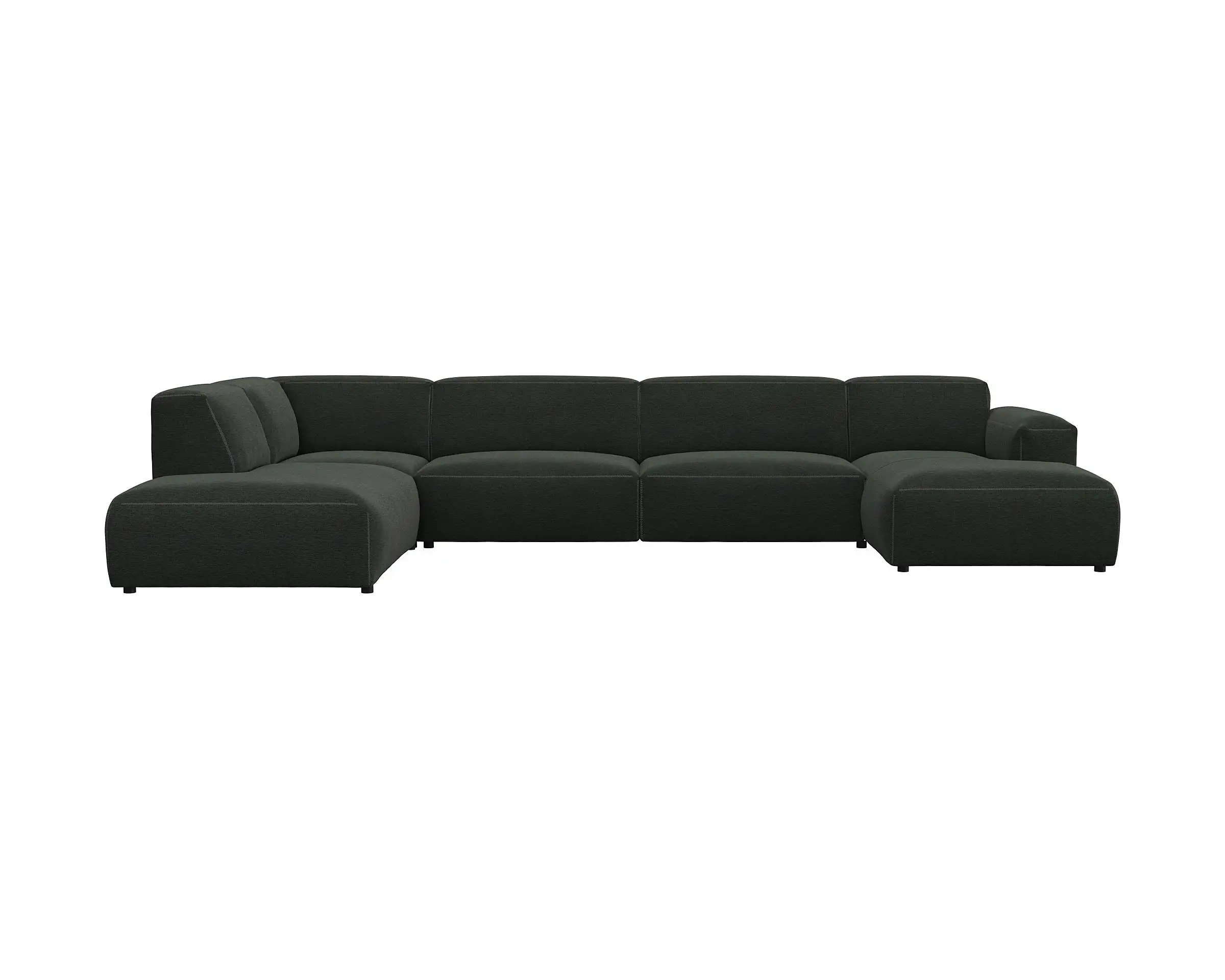 Flexlux 3 Sitzer Eckcouch Chaiselong Open-End Bild 1