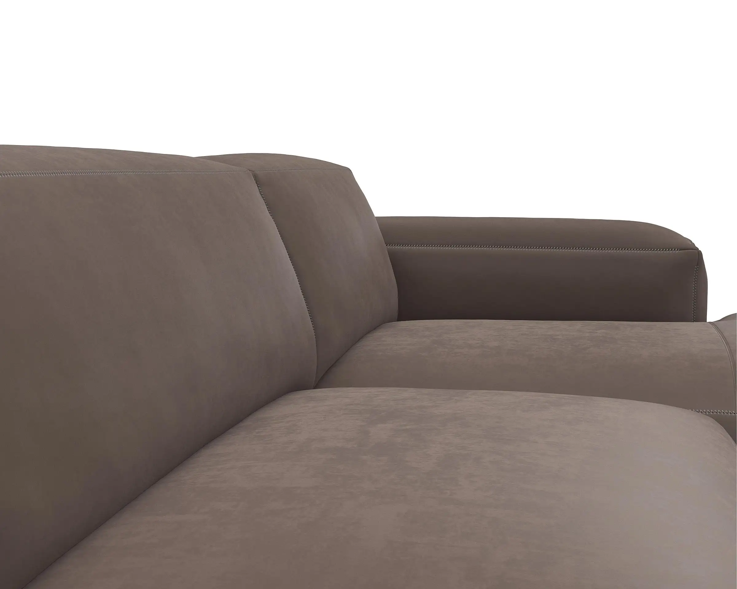 Flexlux 3 Sitzer Eckcouch Chaiselong Open-End Bild 4