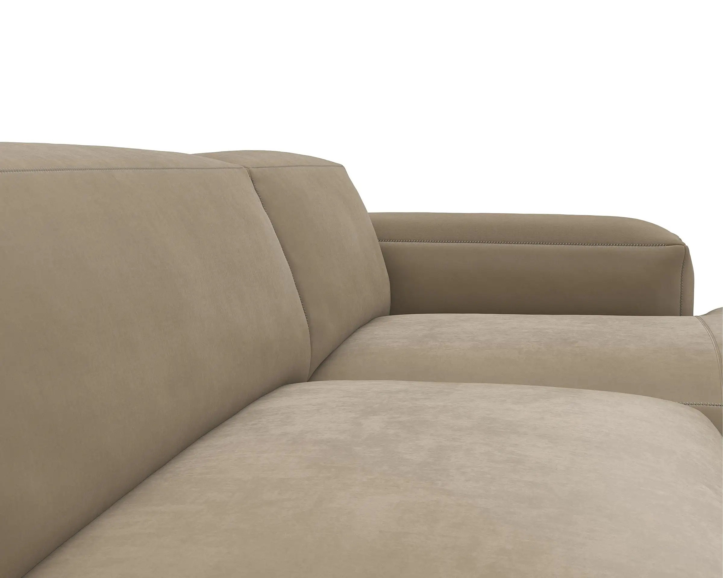 Flexlux 3 Sitzer Eckcouch Chaiselong Open-End Bild 4