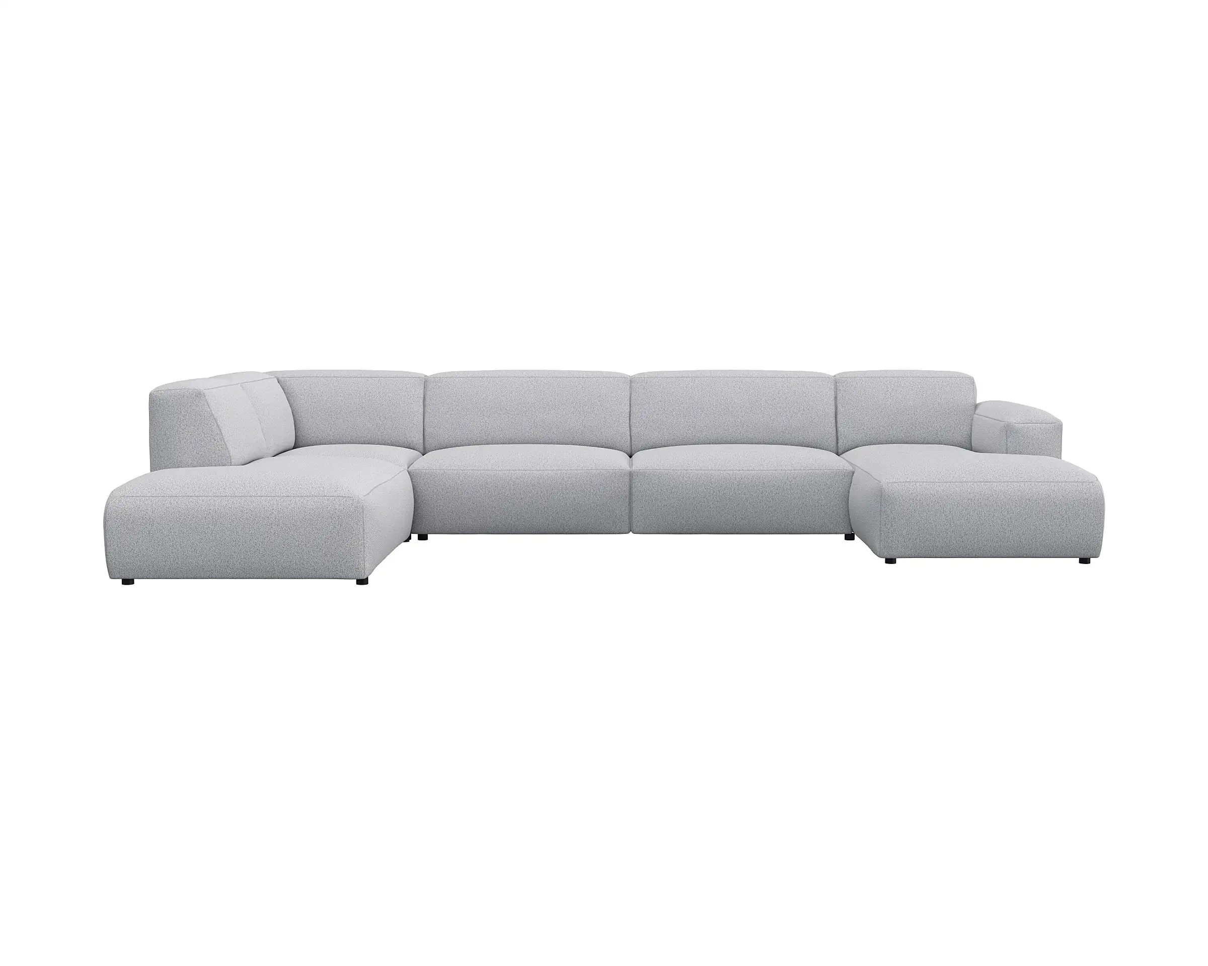 Flexlux 3 Sitzer Eckcouch Chaiselong Open-End Bild 1