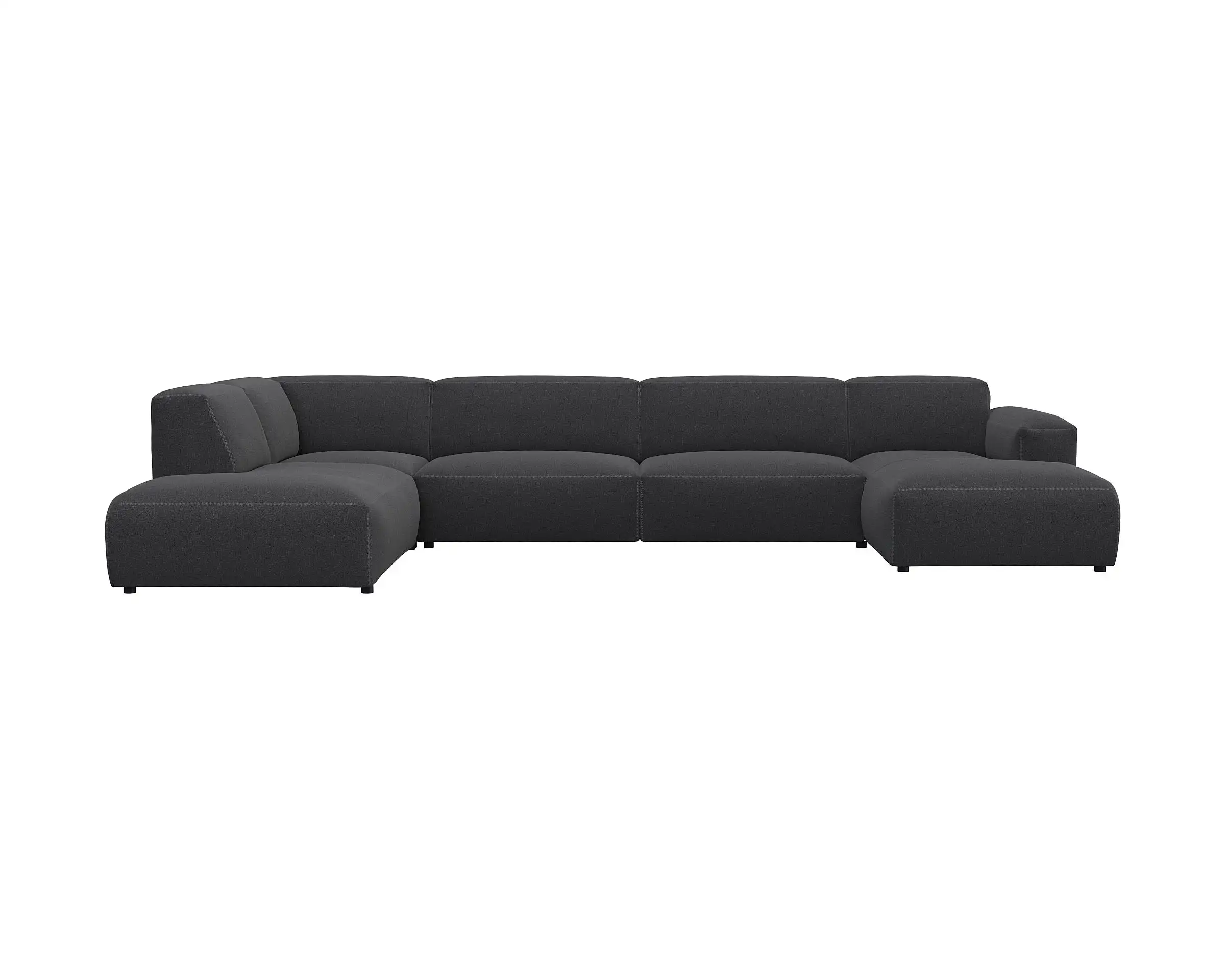 Flexlux 3 Sitzer Eckcouch Chaiselong Open-End Bild 1