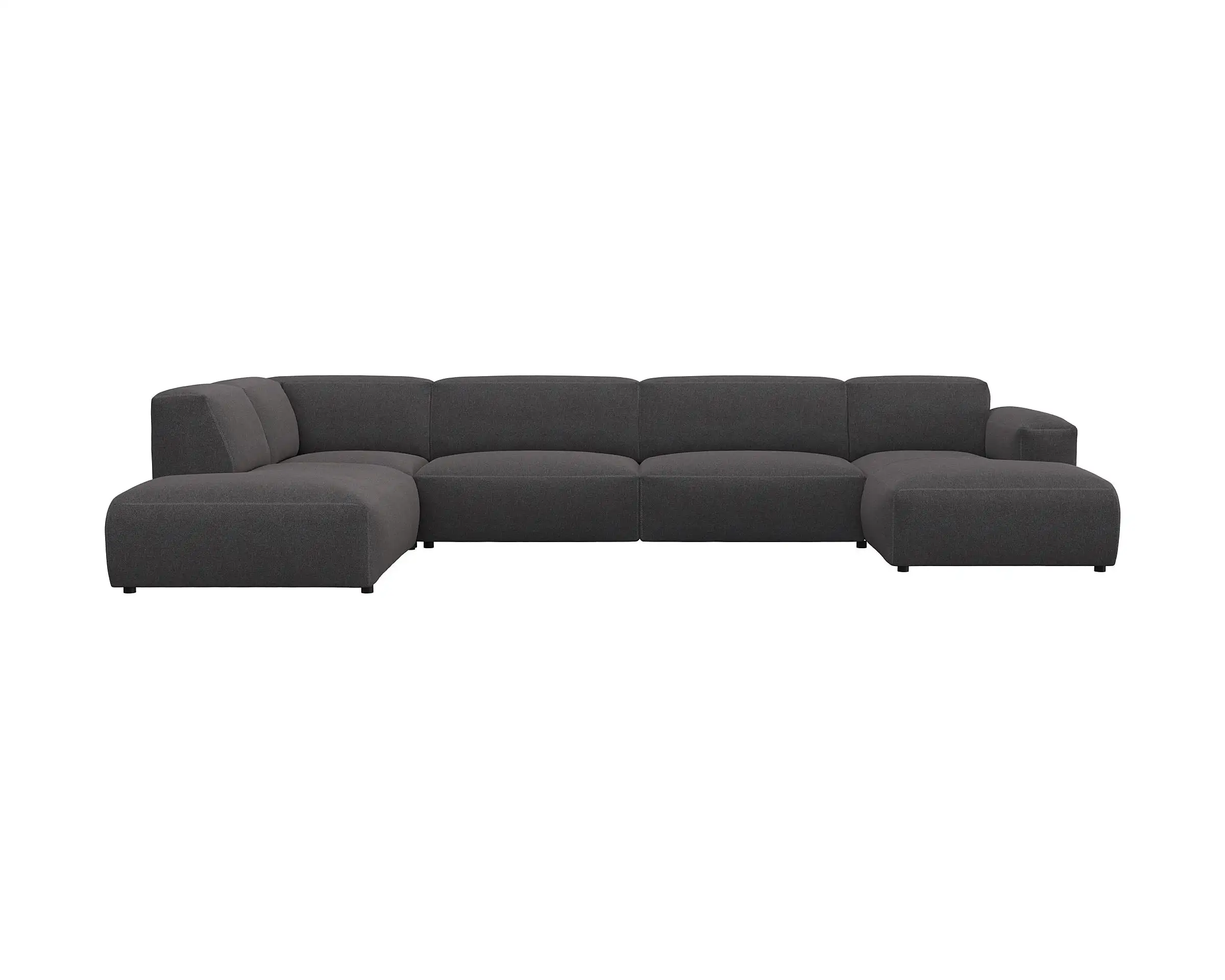 Flexlux 3 Sitzer Eckcouch Chaiselong Open-End Bild 1