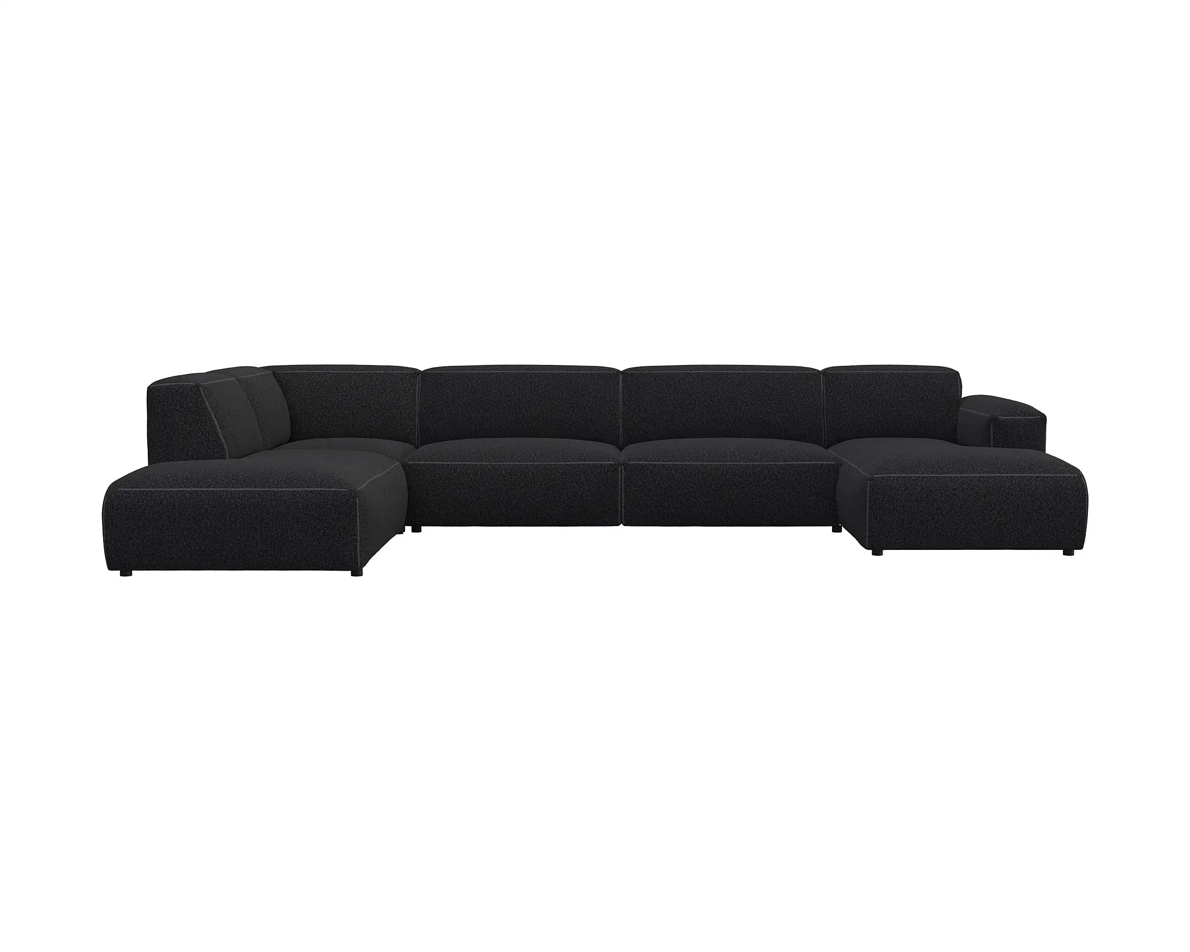 Flexlux 3 Sitzer Eckcouch Chaiselong Open-End Bild 1