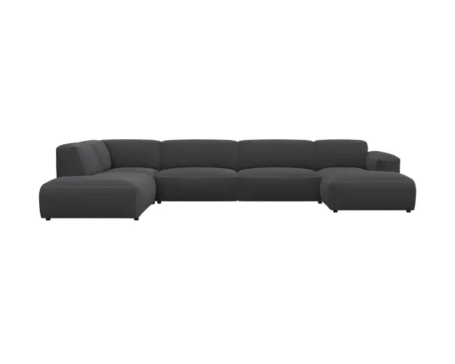 Lucera 3 Sitzer Eckcouch Chaiselong Open-End 1