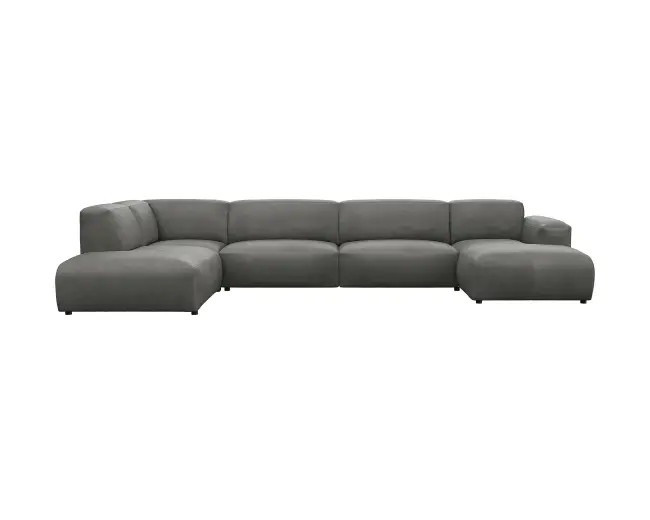 Lucera 3 Sitzer Eckcouch Chaiselong Open-End 1