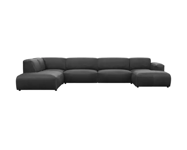 Lucera 3 Sitzer Eckcouch Chaiselong Open-End 1