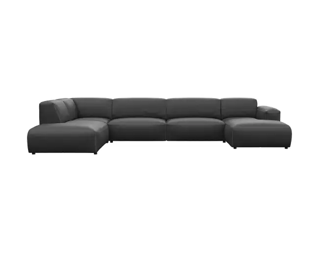 Lucera 3 Sitzer Eckcouch Chaiselong Open-End 1