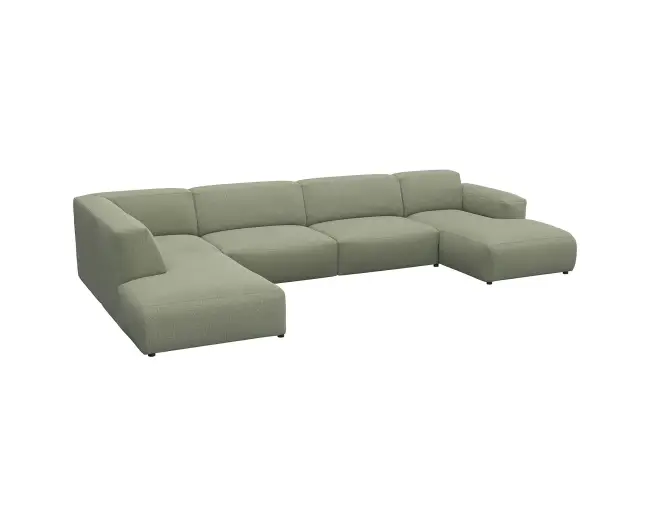 Lucera 3 Sitzer Eckcouch Chaiselong Open-End 2