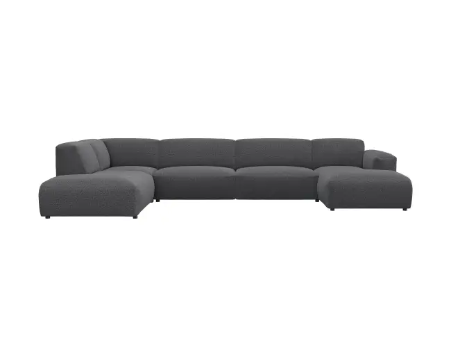 Lucera 3 Sitzer Eckcouch Chaiselong Open-End 1