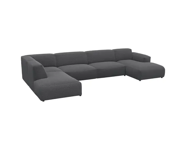 Lucera 3 Sitzer Eckcouch Chaiselong Open-End 2