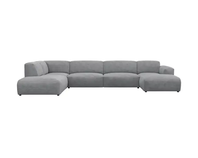 Lucera 3 Sitzer Eckcouch Chaiselong Open-End 1