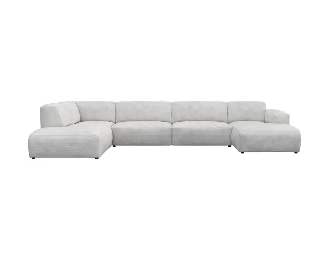 Lucera 3 Sitzer Eckcouch Chaiselong Open-End 1