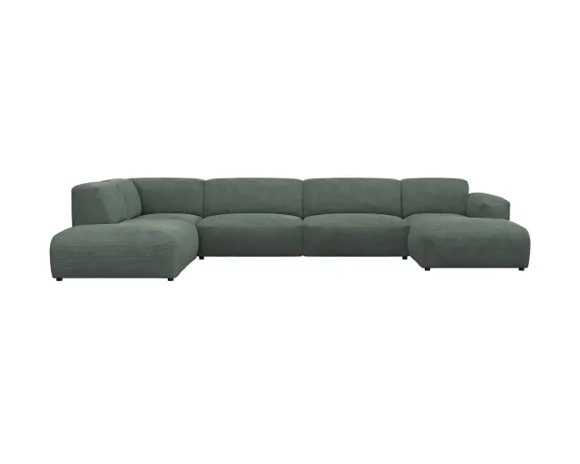 Lucera 3 Sitzer Eckcouch Chaiselong Open-End 1